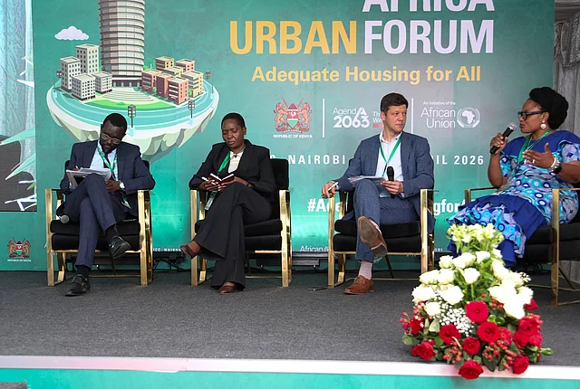 Panelists at the Urban Urban Forum discussing Urban Financing