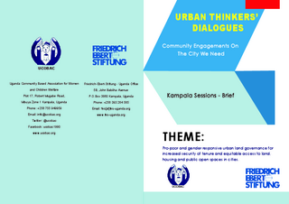 Urban land governance, housing and public open spaces